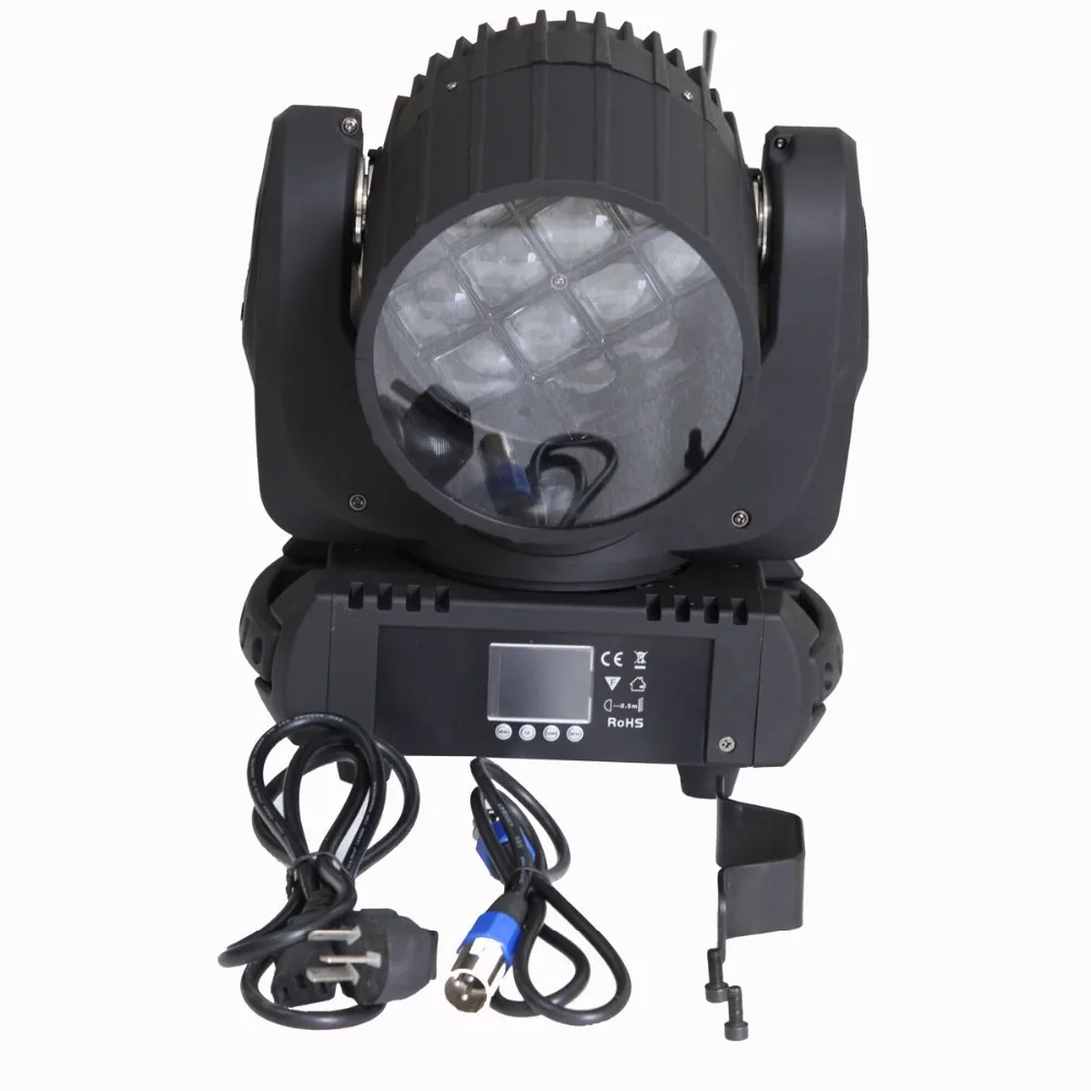 DHL12x10W 4IN1 RGBW LED Magic Flower Moving Head Pattern Beam Spot