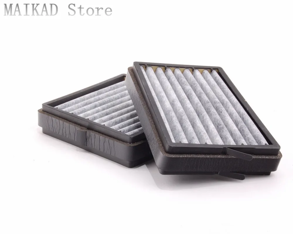 2PCS Activated Carbon Cabin Air Filter for Mercedes Benz W203 C180 C200 C220 C240 C280 C320 C350 C230 C270 A2038302118