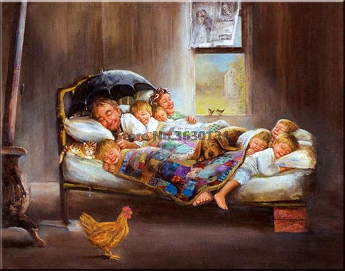 Diamond Embroidery 5D DIY Painting Cross Stitch Kits Family sleep Rhinestone Mosaic | Дом и сад
