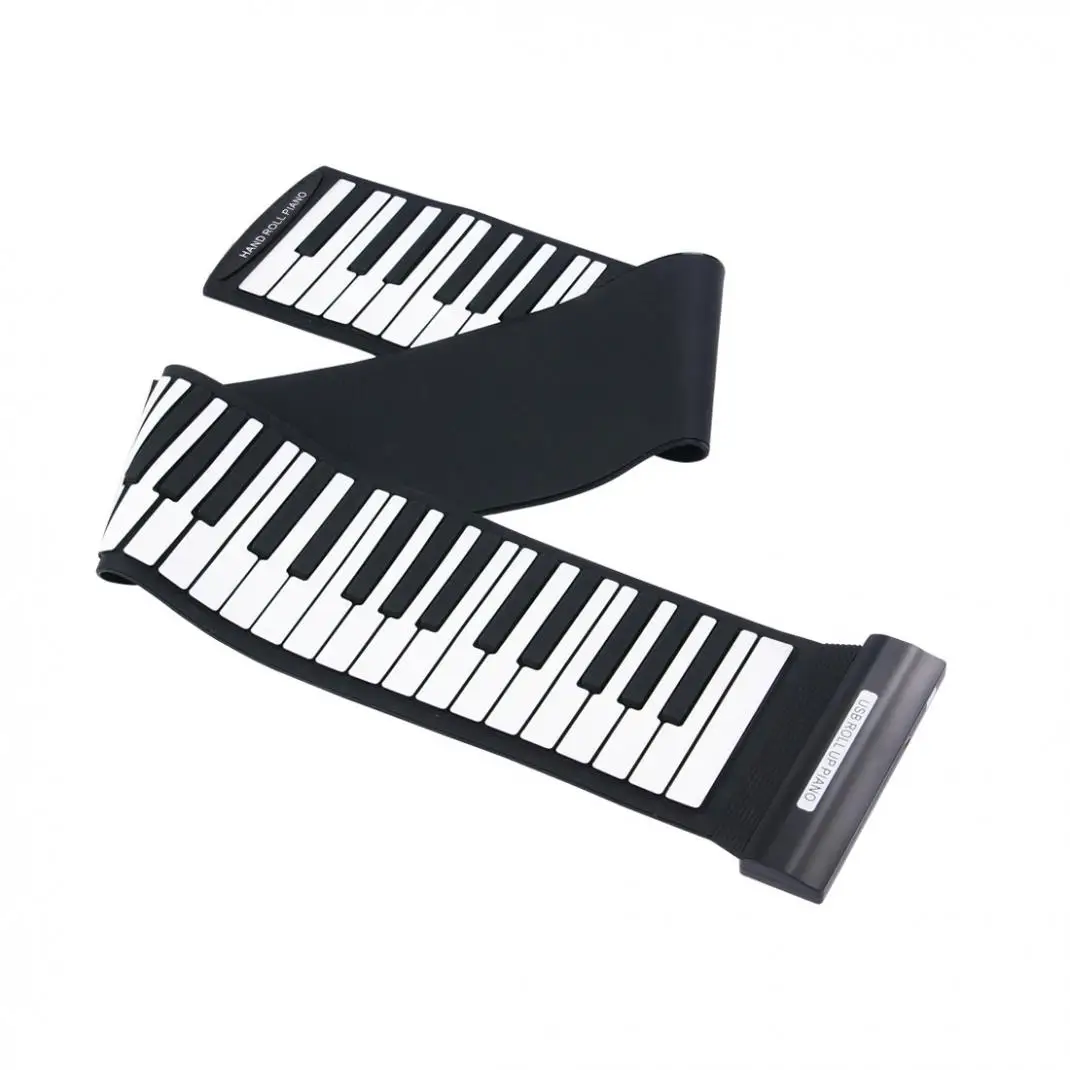  88 Keys Professional High Stability MIDI Keyboard Fold Electronic organ Superior Roll Up Piano with