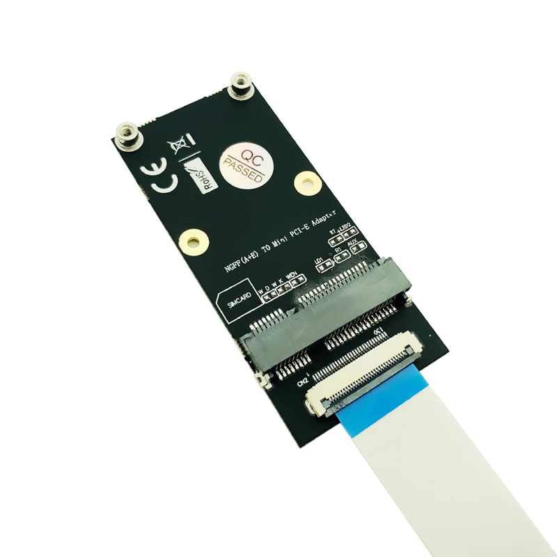 NGFF A+ E к Mini PCI-E адаптер NGFF ключ A-E к Mini PCI Express wifi M.2 wifi адаптер для половинной и полноразмерной сетевой карты