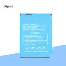 ISkyamS 1x3000 mAh Высококачественная литий-ионная Замена батареи для Doogee X6 X6 Pro Batterie Batterij Bateria