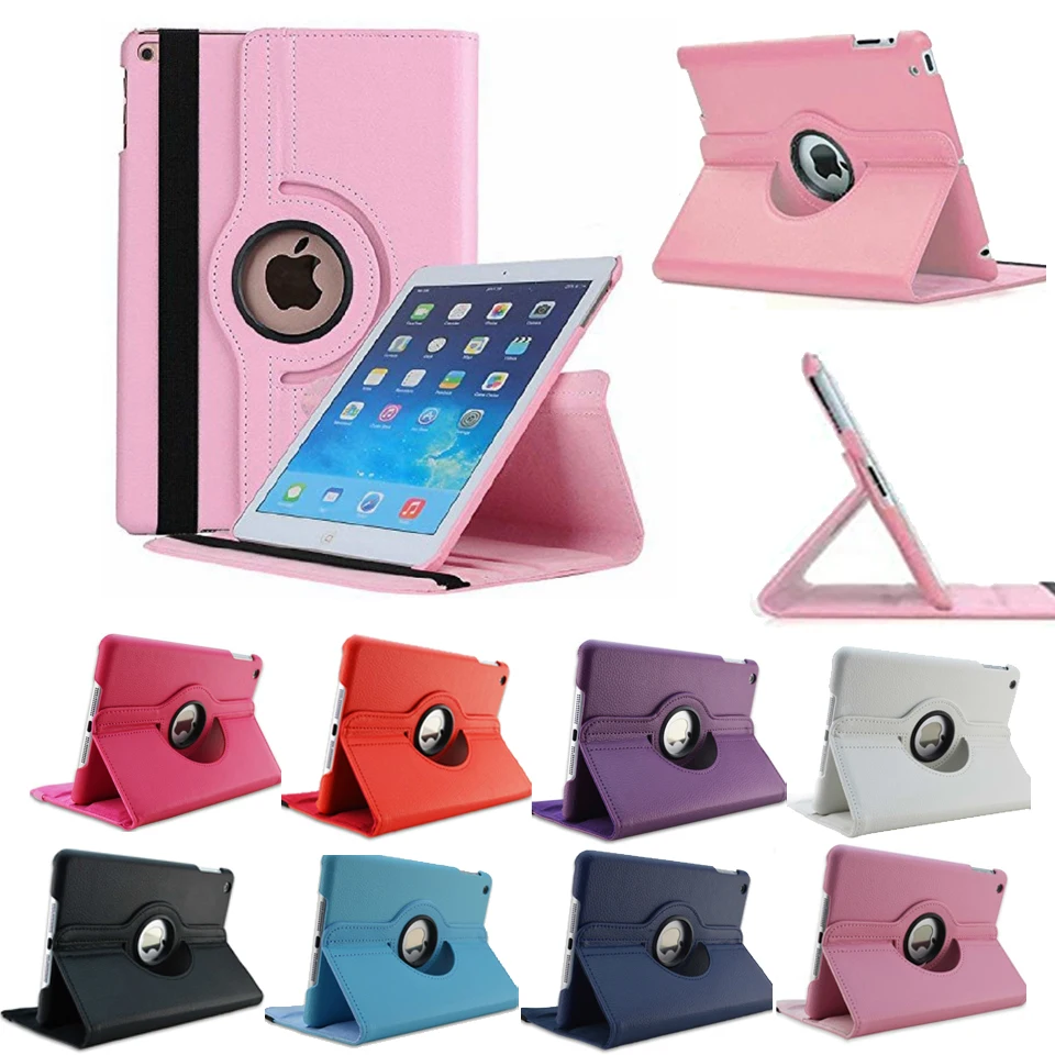 

New Coque for iPad mini 4 mini 5 2019 Case 360 Rotation Flip Stand A1538 Protective 7.9'' for iPad mini 4 mini 5 Smart Cover