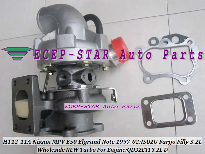 HT12-11A HT12-11B 047-274 14411-1W400 14411-1W401 Turbo для NISSAN MPV E50 Elgrand Note 97-02 для ISUZU Fargo Filly QD32ETI 3.2L