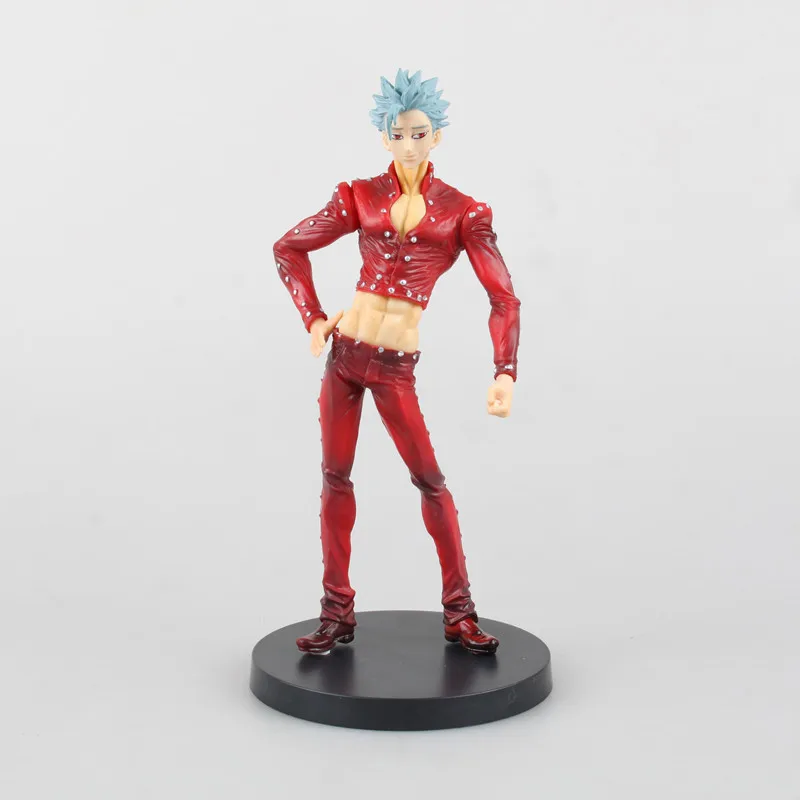 

17cm The Seven Deadly Sins Nanatsu No Taizai Fox's Sin Of Greed Ban PVC Action Figure Toys