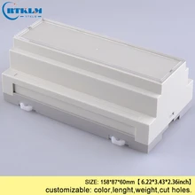 Plastikowa obudowa szyny din abs pudełka do projektów elektronicznych obudowa obwodu skrzynka przyłączowa 158*87*60mm