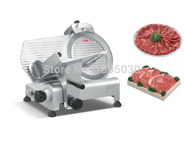 

1PC ES300-12 10" Semi-automatic Frozen Meat Slicer Mutton Slicing Machine With English Manual