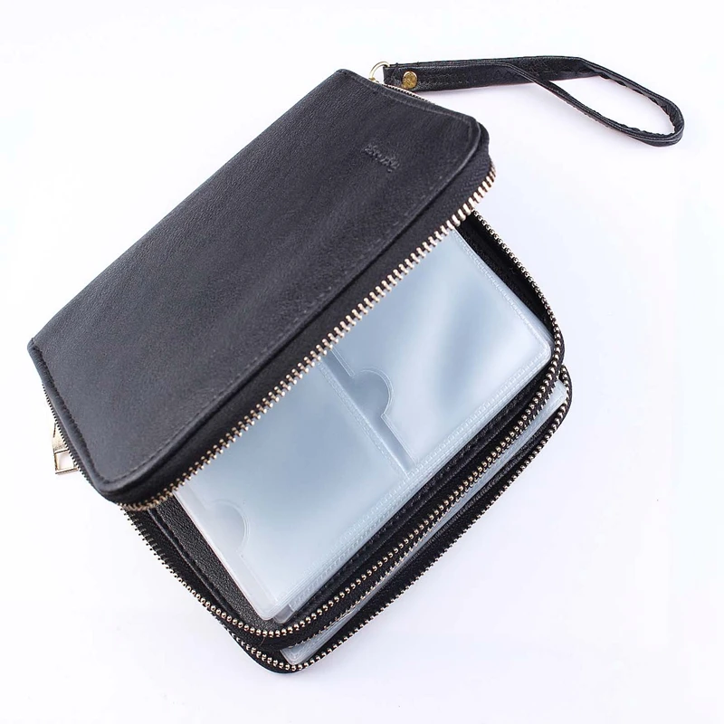 

192 Slots PU Leather Nail Art Stamping Double layer Image Plate Case/Folder New Plates Holder Storage Bag #WJ082