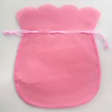 Розовые бархатные подарочные сумки для ювелирных изделий, Подарочная сумка для упаковки