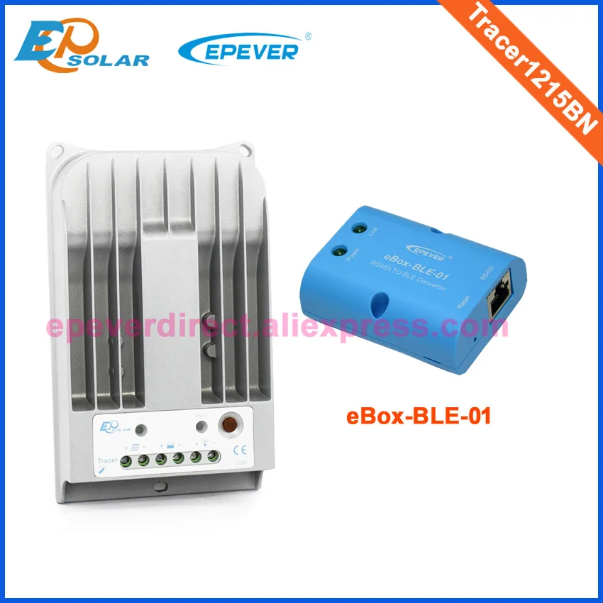 mppt controller bluetooth eBOX Tracer1215BN 10A 12V 24V auto switch