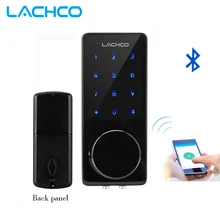 LACHCO Smartphone Bluetooth Door Lock APP Combination, Code Touch Screen Keypad Password Smart Electronic Lock L16076BAP