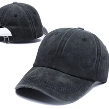 Высококачественная бейсболка из стираного хлопка, одноцветная бейсболка, унисекс, пара кепок, модная повседневная Кепка для отдыха, бейсболка