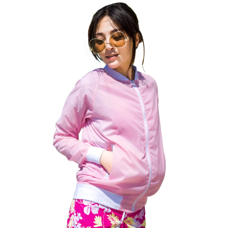 font b Women b font UV Sun Protection Thin Transparent font b Jacket b font
