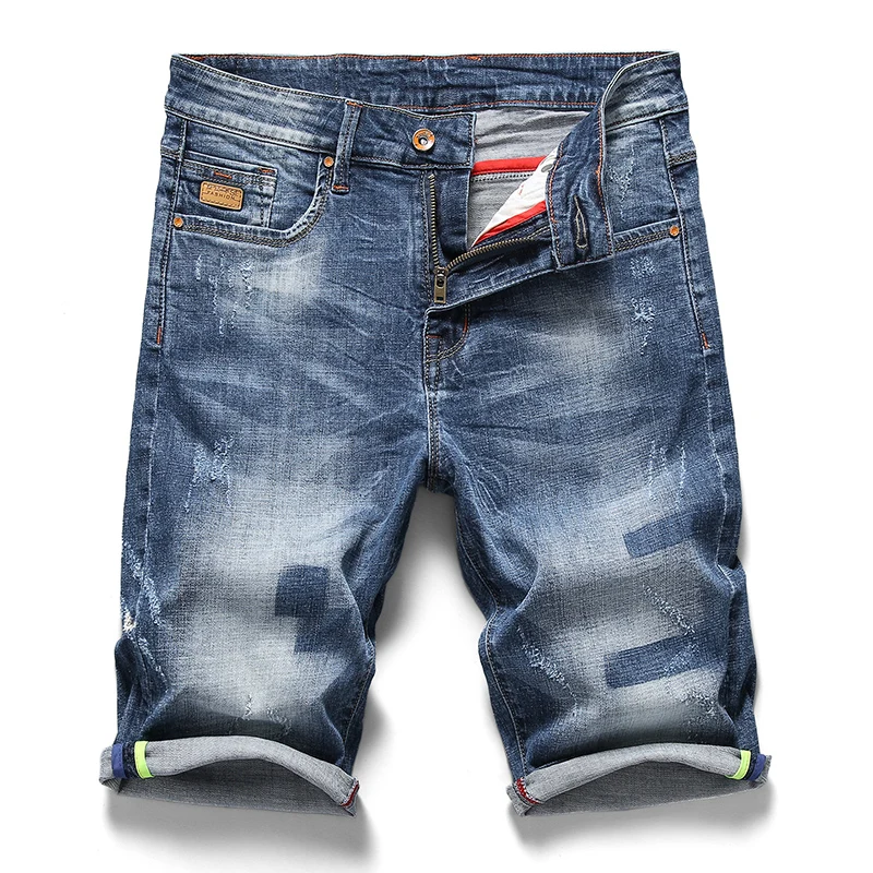 2018 New Arrive Shorts Men Jeans Brand Clothing Retro Nostalgia Denim ...