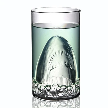 

Large Beer Cups And Mug Bardak Creative Glass Bottle Vintage Shark Coffee Mugs Special Stranger Things Cup Caneca Gift 30M056