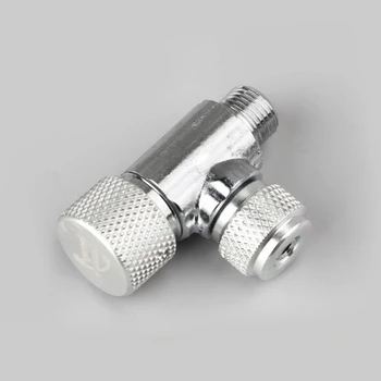 

Accessory Fish Tank Bubble Small Counter Easy Install DIY Dual Head Adjustment Durable Air Pump CO2 Regulator Diffuser