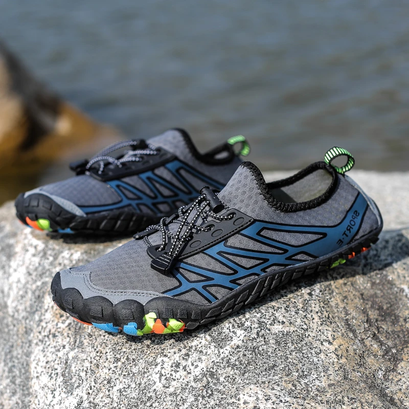 

2019 Water Shoes Man Women Upstream Beach Aqua Shoes Camping Swimming Fishing Outdoor Gym Wading Shoes Sneakers Men