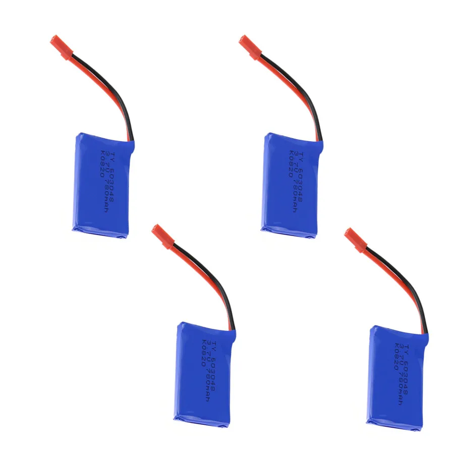 

For Wltoys V686 V636 V626 RC Quadcopter Spare Parts 3.7V Model Aircraft lithium-ion Polymer 780mah Battery High Quality TSLM2