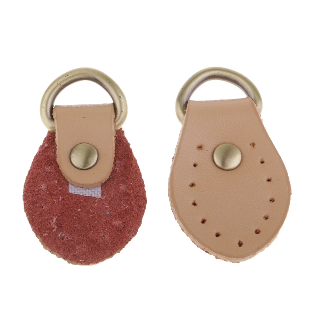 Pack of 2 PU Leather Handle Snap Buckles for Handbag Fastener Closures Making Accessories/Replacement
