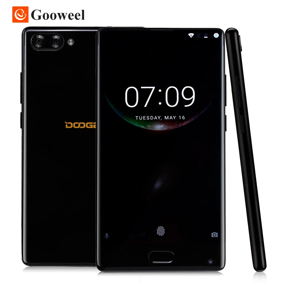 bilder für Doogee Mix smartphone 5,5 "AMOLED Bezeless Led-bildschirm P25 Octa-core 4 GB/6 GB RAM + 64 GB ROM 8MP + 16MP Hinten Cam Fingerabdruck Handy bilder für Doogee Mix smartphone 5,5 "AMOLED Bezeless Led-bildschirm P25 Octa-core 4 GB/6 GB RAM + 64 GB ROM 8MP + 16MP Hinten Cam Fingerabdruck Handy