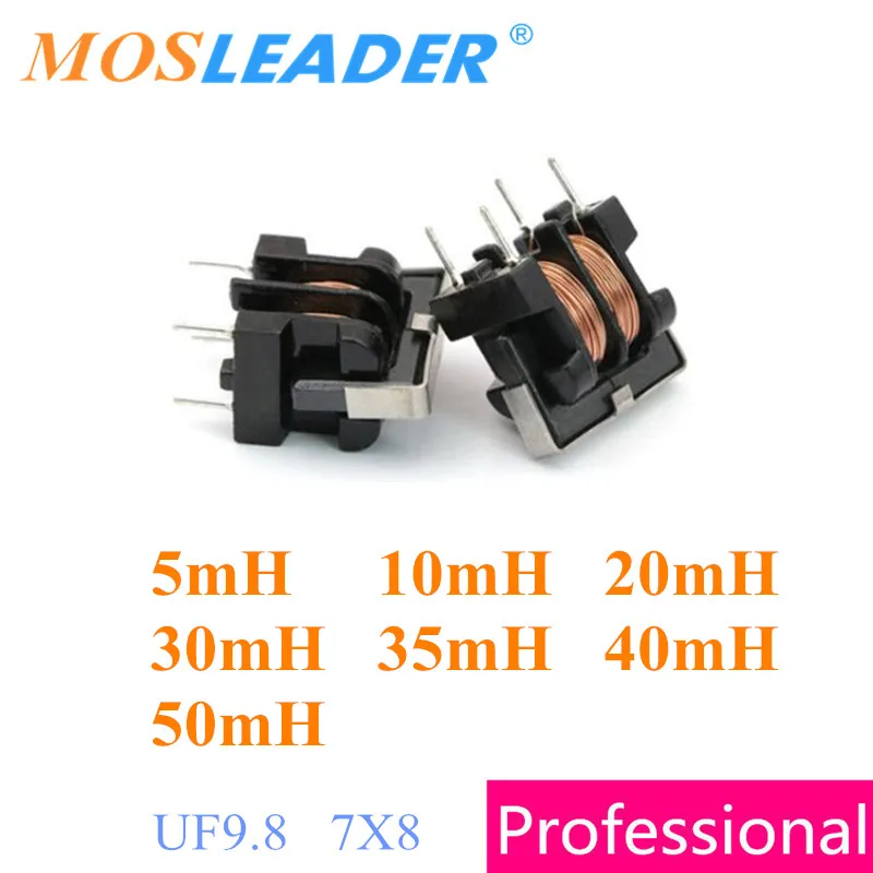 Mosleader uf9.800uu9.7x8 100 шт. 5mH 10mH 20mH 30mH 35mH 40mH 50mH индуктор общего режима изготовленный в