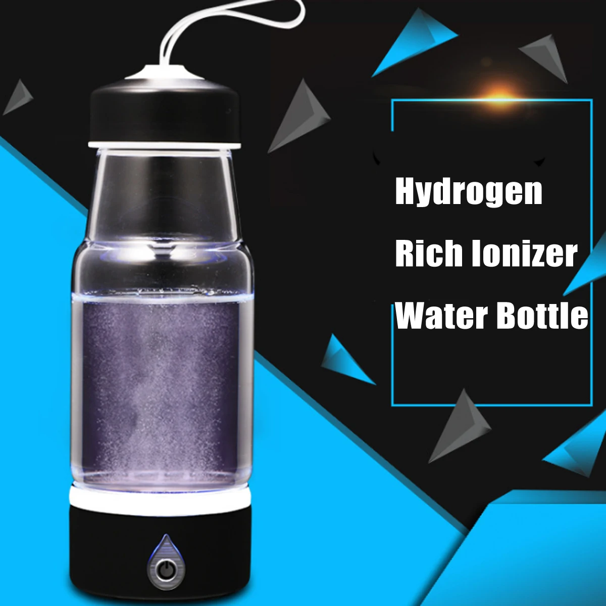 380ml USB Rechargeable Hydrogen Water Generator Intelligent Hydrogen Rich Water Bottles Alkaline Water Maker Portable Purifier 380ml USB Rechargeable Hydrogen Water Generator Intelligent Hydrogen Rich Water Bottles Alkaline Water Maker Portable Purifier