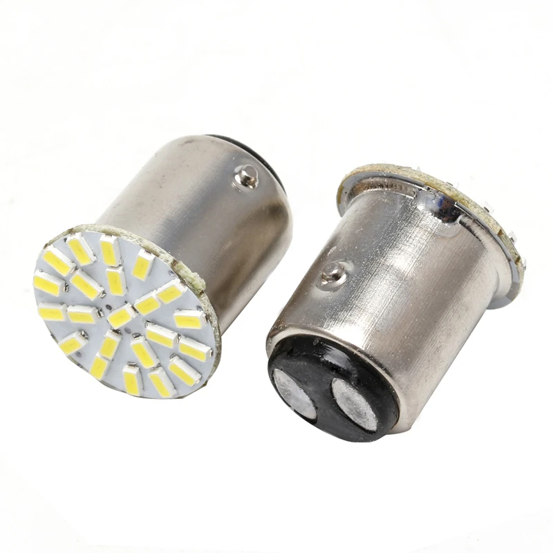 400 шт. автомобисветодиодный светодиодные лампы S25 P21/5W BAY15D 1157 3014 22SMD для задних