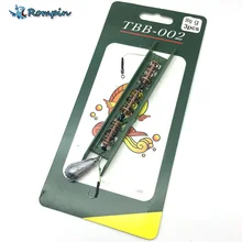 Rompin 3 шт. рыболовные снасти для ловли карпа с возможностью захвата от взрыва Крючки рыболовные снасти 30 г грузило свинцовый держатель острые колючие рыболовные крючки коробка