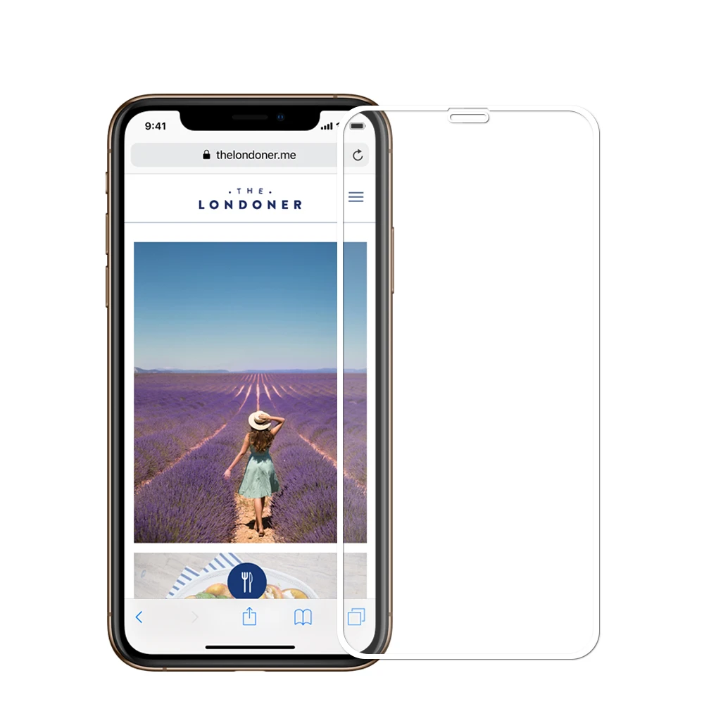 Для iPhone XS Max стекло закаленное MOFi полное покрытие Защитная пленка для экрана