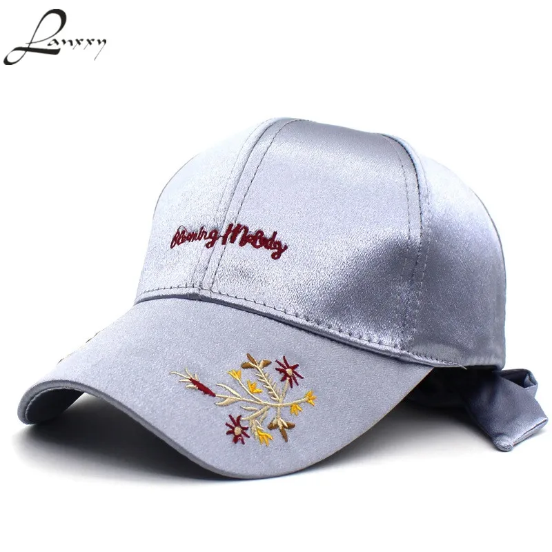 Lanxxy 2018 новые женские бейсболки Снэпбэк с цветами буквами Casquette Gorras кепки модные