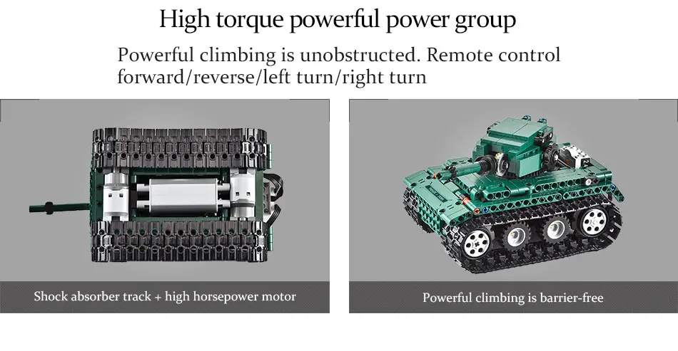 Blocos de Construção Tijolos do Exército Brinquedo para Crianças Cada Tigre Militar 1 Tanques Compatível Técnica Ww2 Mundo Alemão Educação 313 Pçs rc 10 tanques blocos de construção compatível técnica ww2