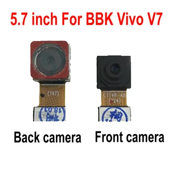 

LTPro TOP Quality Back Big Main Rear Camera Module Flex Cable For BBK Vivo V7 Small Front Camera Phone Replacement Parts