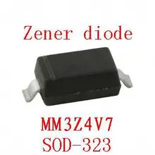 0805 SMD стабилитрон SOD-323 mm3z4v7 100 шт