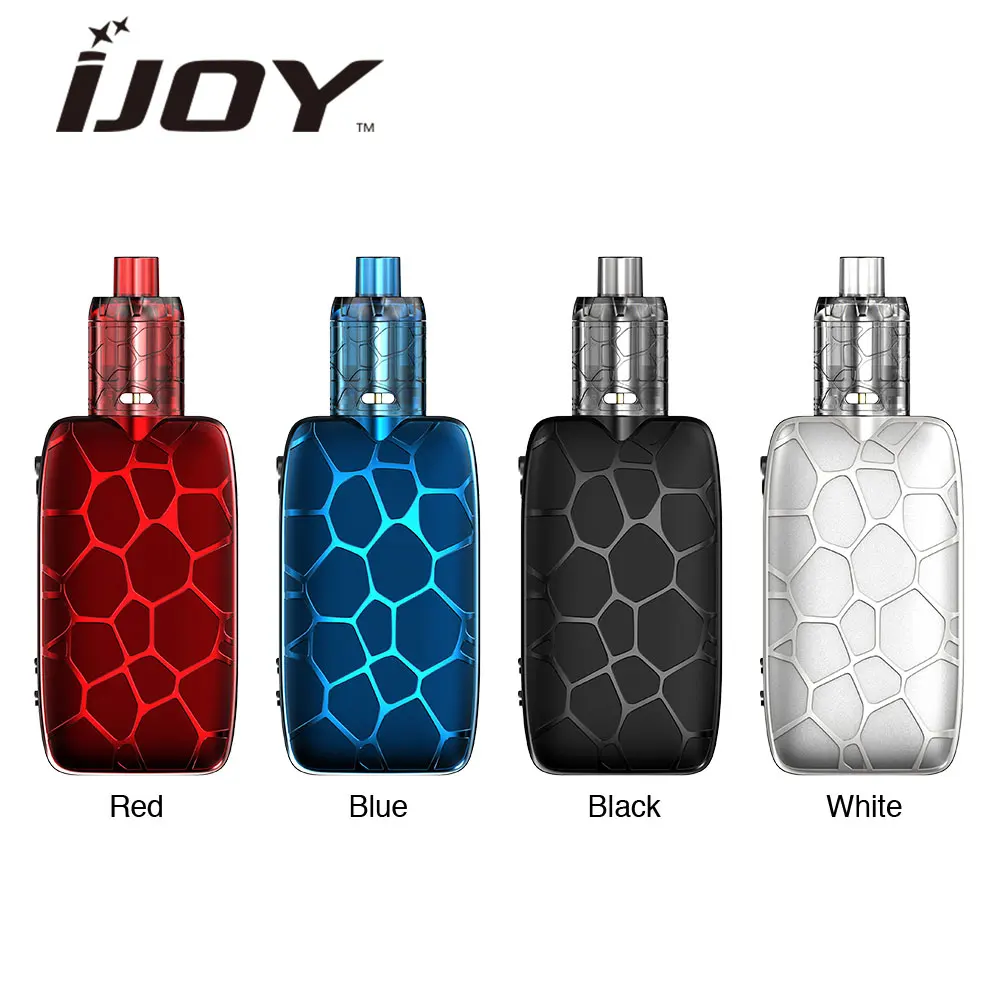 Новый оригинальный 162 Вт IJOY Mystique TC набор с 2 мл/3 мл Mesh Tank &amp Advanced IWEPAL Chipset No 18650 Battery Box