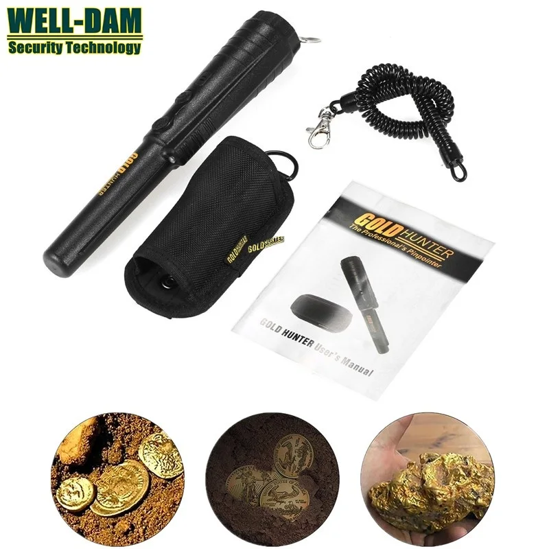 

FREE SHIPPING Gold Hunter Pinpointer Metal Detector pointer Hand Held Metal Detector Pinpointer