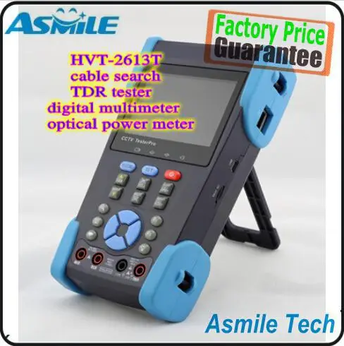 HVT-2613T Optical Power Meter TDR Tester CCTV Tester Cable Tester Digital Multimeter