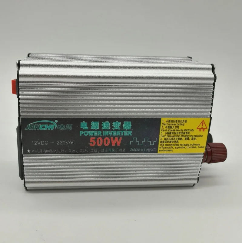 Солнечная энергия инвертор DC12V к переменному току 220V 500W модифицированный синусоидный инвентор