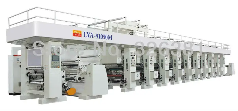  Type 800 6 group of high-speed printing BOPP color printing gravure press machine computer Printing