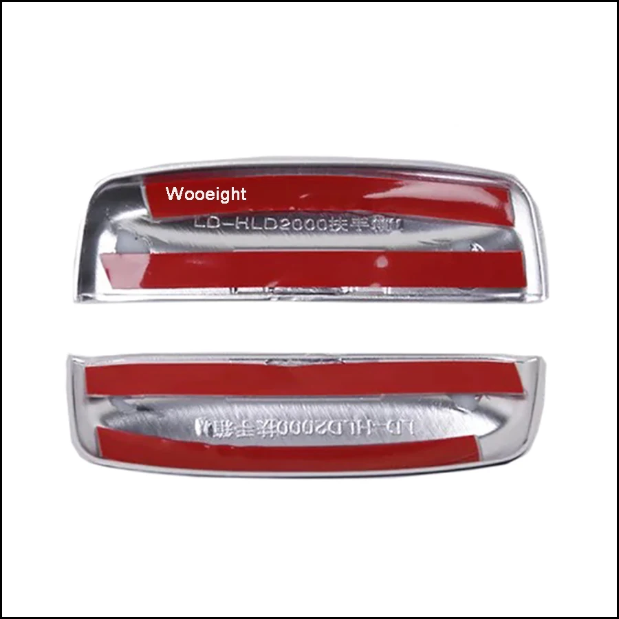2Pcs Silver Armrest Cover Storage Box Trim For Toyota Highlander  Kluger (XU50) 2014 2015 2016 2017 Car Styling Chrome Trim (8)