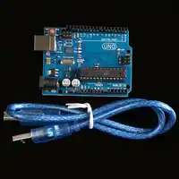 UNO R3 (met LOGO) MEGA328P ATMEGA16U2 10 set = 10 stks board + 10 stks usb-kabel