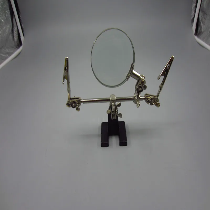 jewelry welding Magnifying glass Clamp tool Desktop Welding Iron Frame Auxiliary Electronic Maintenance | Украшения и аксессуары
