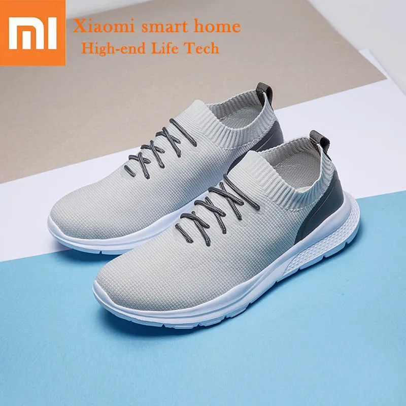 

Xiaomi Flying Woven lightweight Casual Shoes Breathable Waterproof Soft Comfortable Walking Shoes Simple One-piece Sneakers