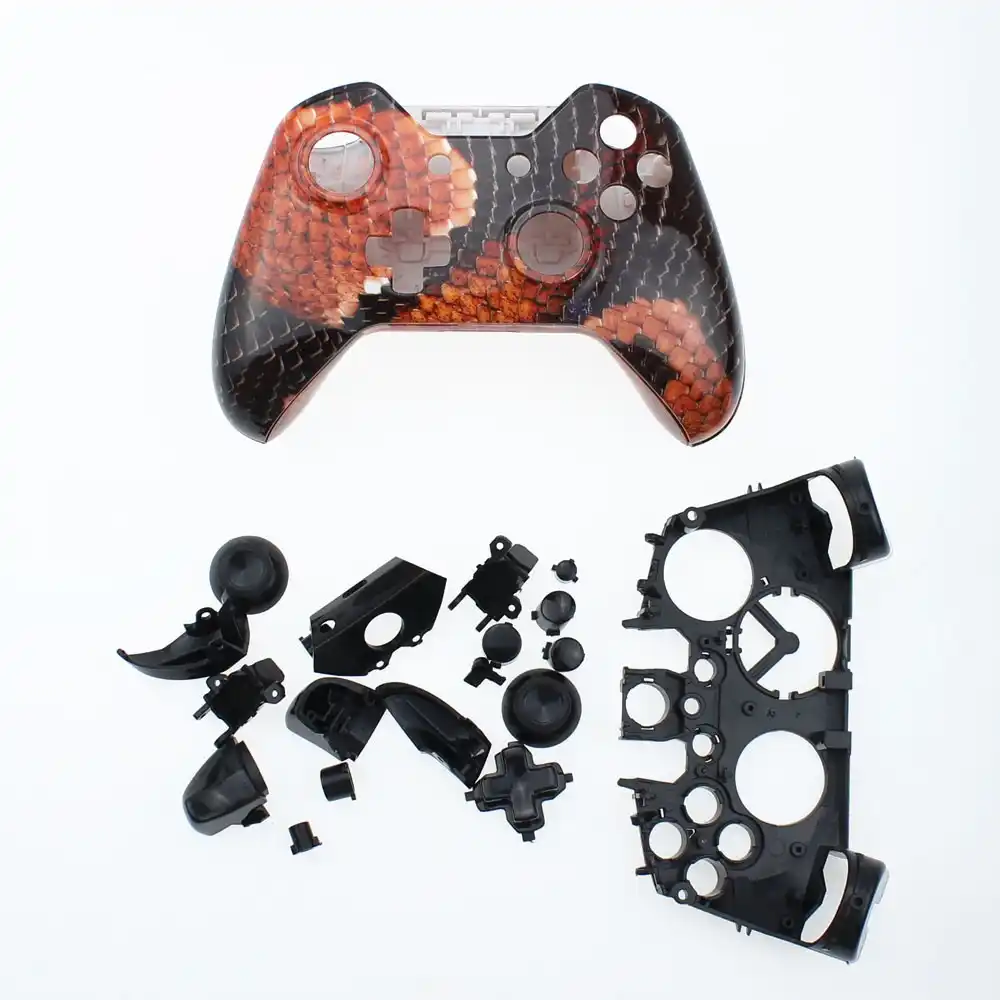 Custom Hydro Dipped Stickerbomb Controller Shell Mod Kit For Microsoft Xbox One 1 Wireless Controller Full Housing Shell Case Replacement Parts Accessories Aliexpress