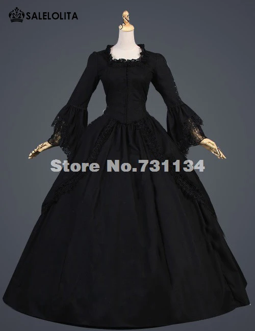 black southern belle dress