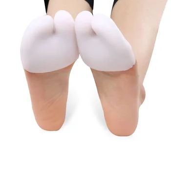 

2pcs=1pair Silicone Pads Ballet Shoes Woman Pointe Toe Cap Covers High Heels Pointed Protector Gel Feet Care Tools Pedicure
