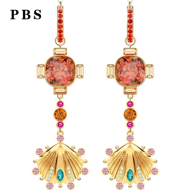 

PBS High Quality 1:1 Exquisite New Earrings Swa2019 Logo Free Free Package Manufacturers Wholesale