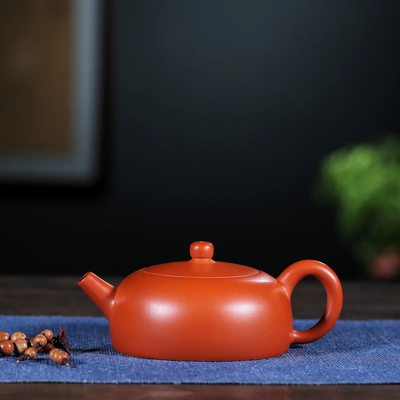 

Yixing Raw Ore Full Manual Cinnabar Half A Month Kettle Kungfu Online Travel Tea Set Gift Infusion Of Tea Kettle Wholesale