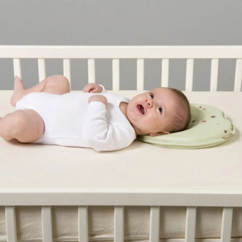 Новорожденный Младенец подушка для защиты от опрокидывания плоская голова шеи предотвратить младенческой поддержки детские подарки