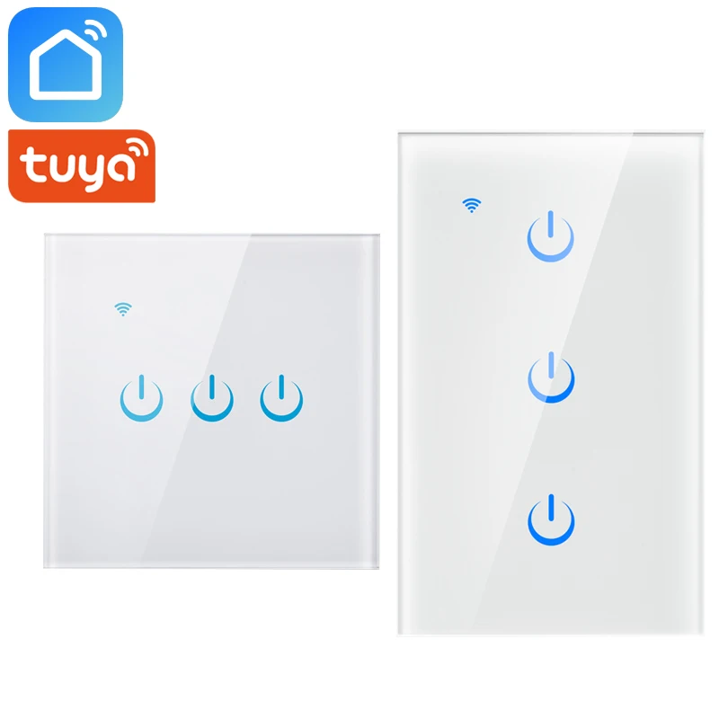 

Tuya Smart Life App Smart Wifi Switch Light Wall Panel Switch Wireless EE UK US Works With Alexa Google Home Mini IFTTT
