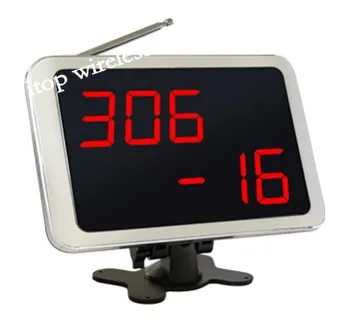 

Restaurant/hotel/hospital/nursing house led display panel, showing room and table/bed number, wireless calling receiver
